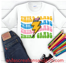 Load image into Gallery viewer, School Shirts supporting grades 3rd - 6th