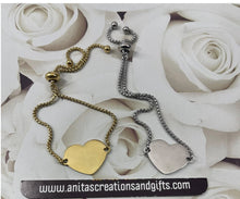 Load image into Gallery viewer, Personalize Heart Bracelet