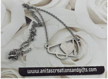 Load image into Gallery viewer, Personalized Cheer Megaphone Necklace
