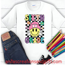 Load image into Gallery viewer, Retro School Shirts - 3rd grade - 6th grade