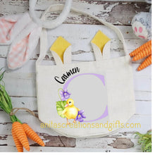 Load image into Gallery viewer, Easter Initial Basket - personalized