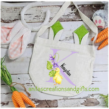 Load image into Gallery viewer, Easter Initial Basket - personalized