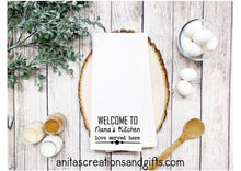 Load image into Gallery viewer, Personalized Waffle Towel