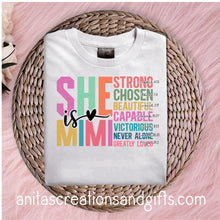 Load image into Gallery viewer, SHE IS...personalized with your title