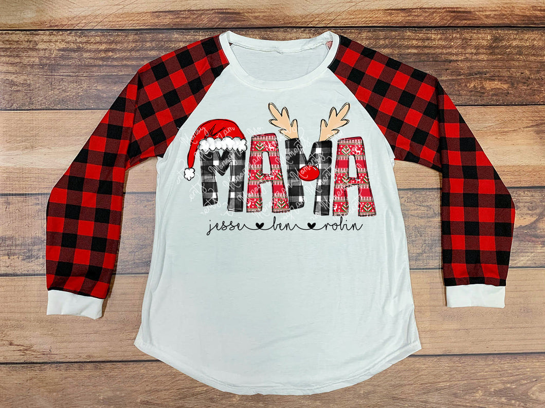 Red Buffalo Plaid Shirt - Nana's Little Reindeers