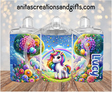 Load image into Gallery viewer, Colorful Unicorn kid sippy/tumbler
