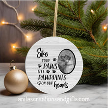 Load image into Gallery viewer, Pet Memorial Ornament keepsake assorted styles