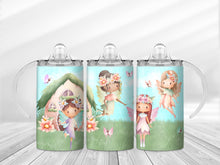 Load image into Gallery viewer, Fairies kids sippy/tumbler