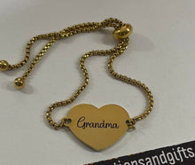 Load image into Gallery viewer, Personalize Heart Bracelet