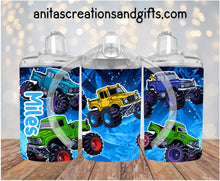 Load image into Gallery viewer, Trucks on the Go kids sippy/tumbler