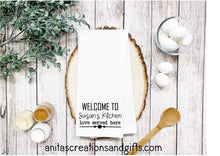 Load image into Gallery viewer, Personalized Waffle Towel
