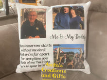 Load image into Gallery viewer, Photos Personalize on a Pillow Cover