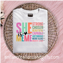 Load image into Gallery viewer, SHE IS...personalized with your title