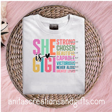 Load image into Gallery viewer, SHE IS...personalized with your title