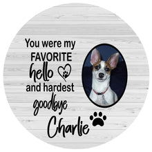 Load image into Gallery viewer, Pet Memorial Ornament keepsake assorted styles

