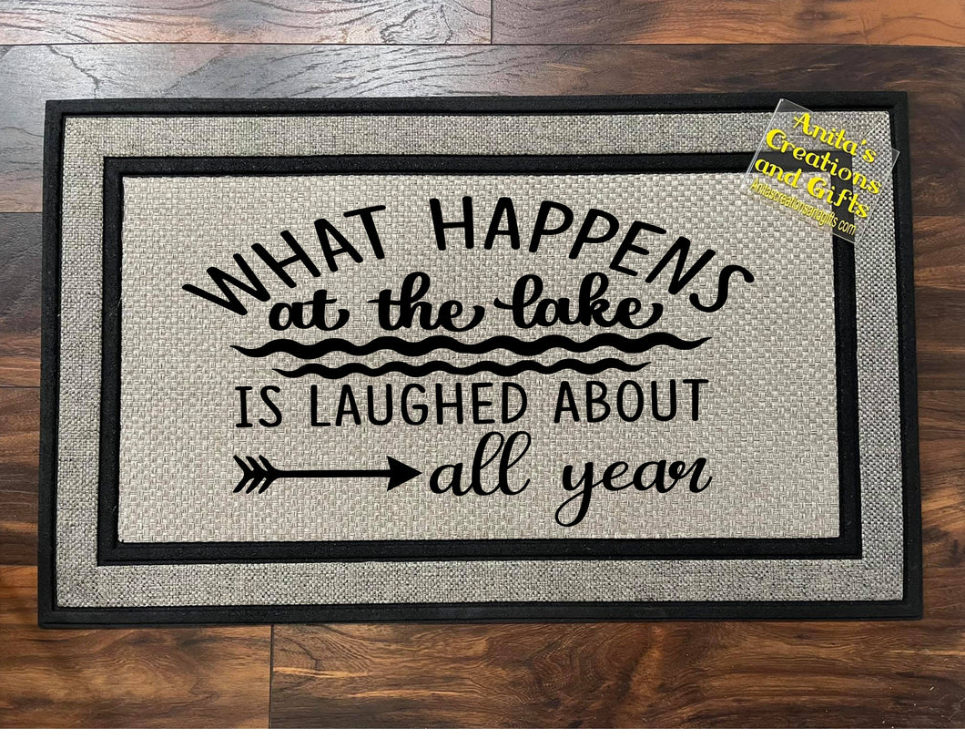Door Mat for the Lake House