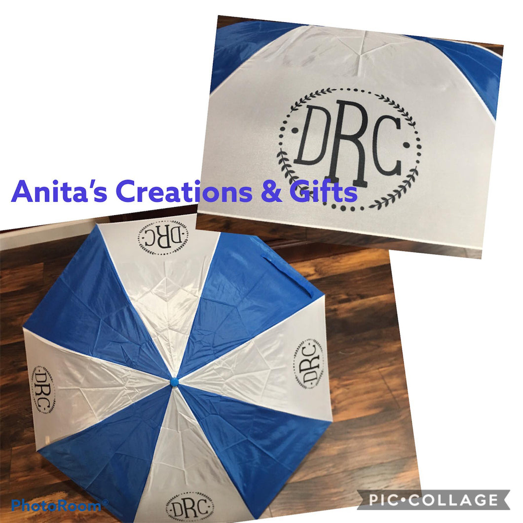 Umbrella - pop up style personalized