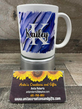 Load image into Gallery viewer, Assorted designs of Initial Coffee Cups