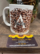 Load image into Gallery viewer, Assorted designs of Initial Coffee Cups