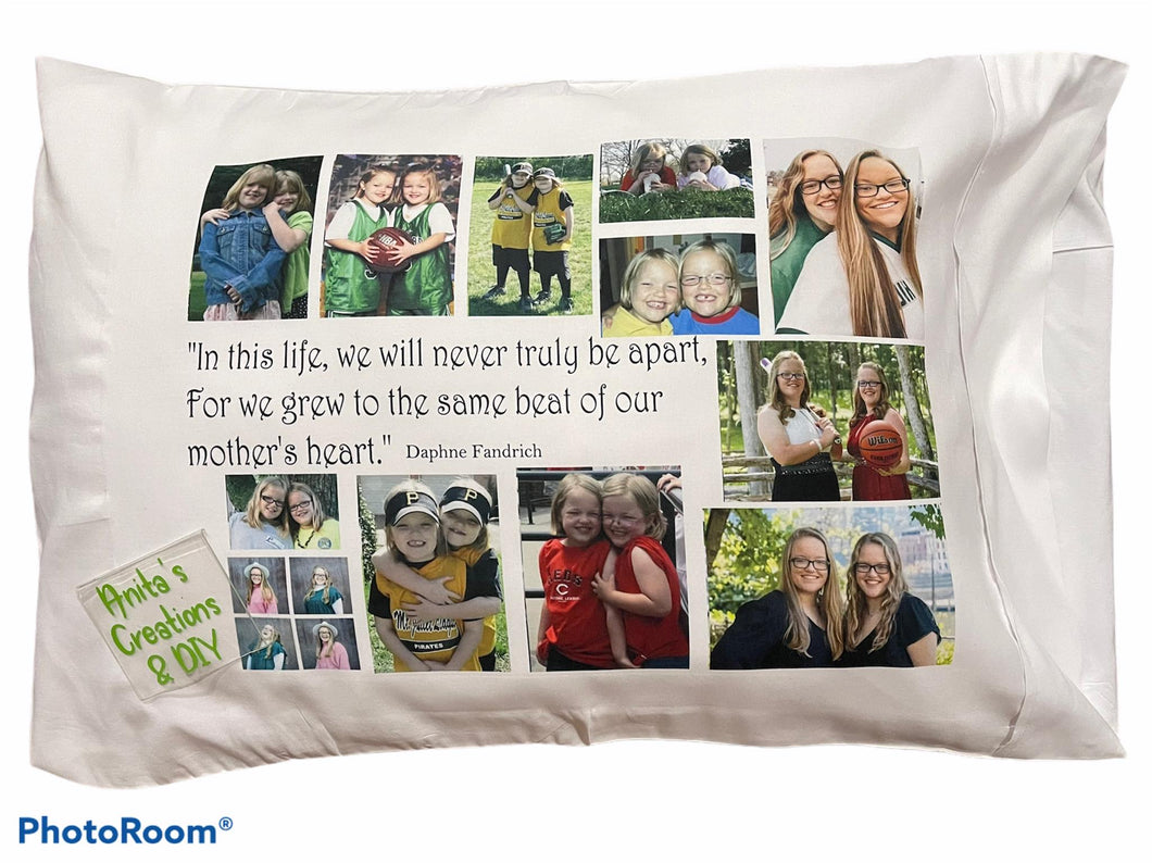 Pillowcase  personalized for a special occasion