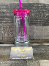 Load image into Gallery viewer, Acrylic Mason Jar Style Tumblers