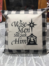 Load image into Gallery viewer, Pillow Cover - Wise Men Still Seek Him