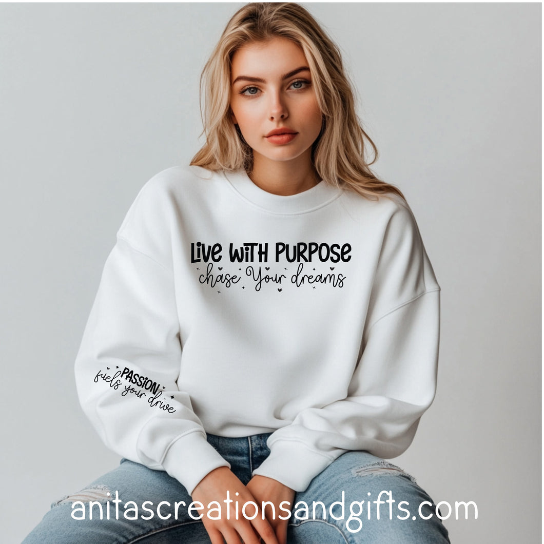 Live with Purpose Sweatshirt