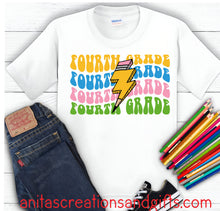 Load image into Gallery viewer, School Shirts supporting grades 3rd - 6th
