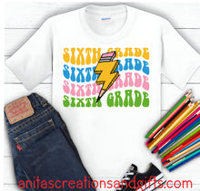 Load image into Gallery viewer, School Shirts supporting grades 3rd - 6th
