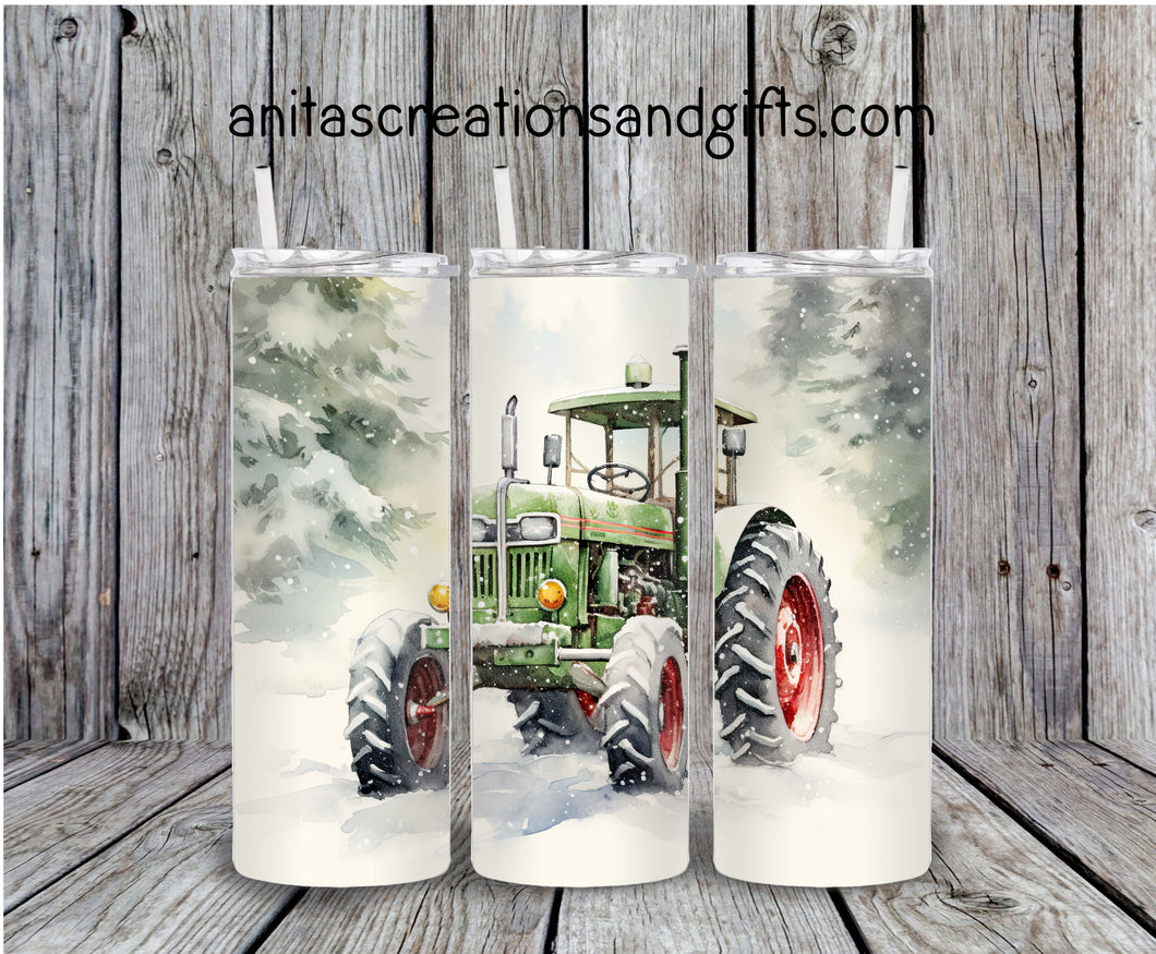 Christmas Tractor