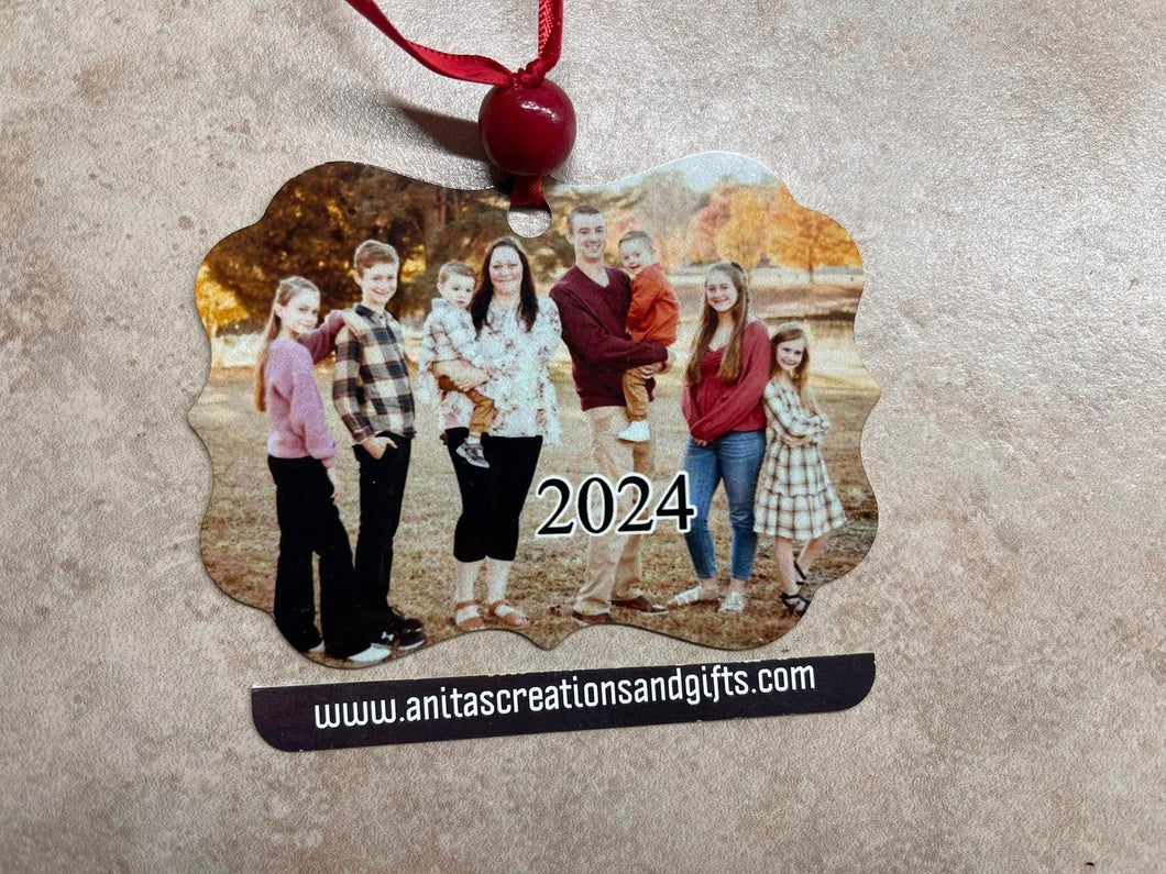 Photo keepsake Christmas Ornaments