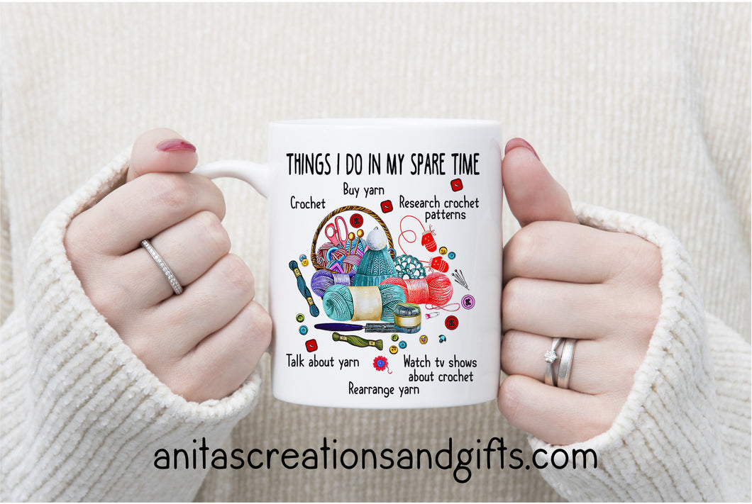 Coffee Cup for the Crochet lover