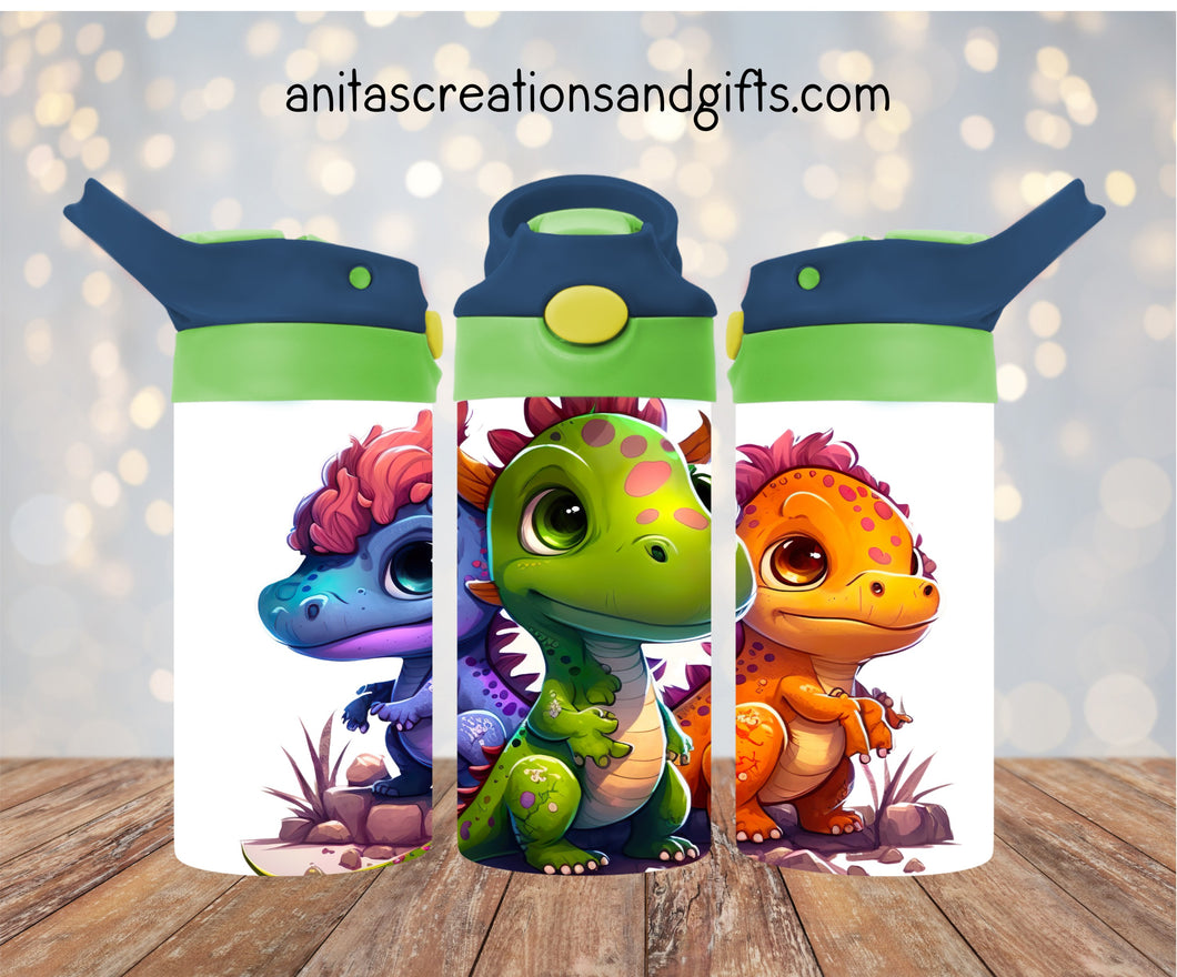 Dino Babies Insulated Water Bottle