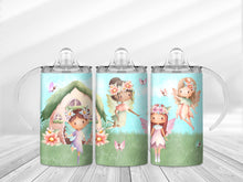 Load image into Gallery viewer, Fairies kids sippy/tumbler
