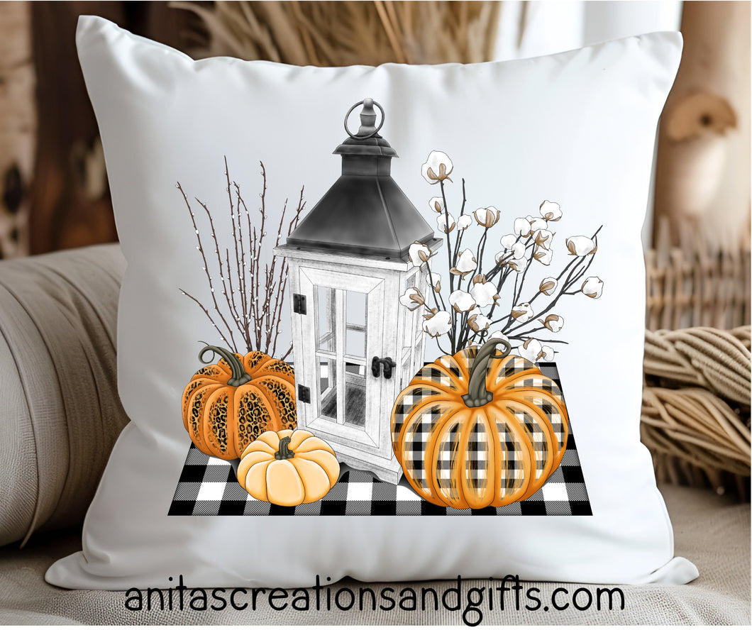 Country Pillow Cover - just for fall