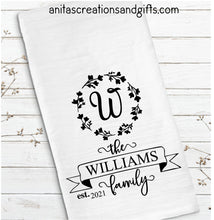 Load image into Gallery viewer, Monogram Style Waffle Towels
