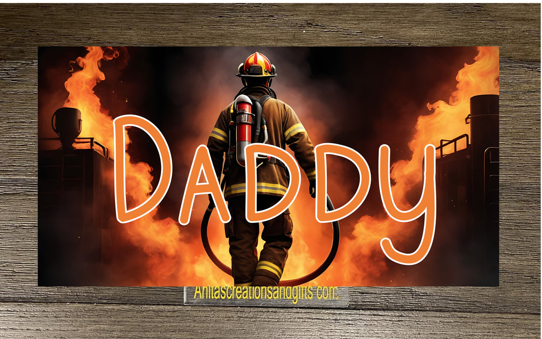 Fireman License Plate