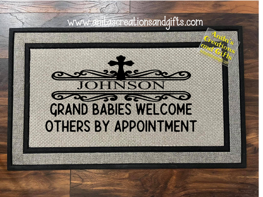 Personalized Family Door Mat