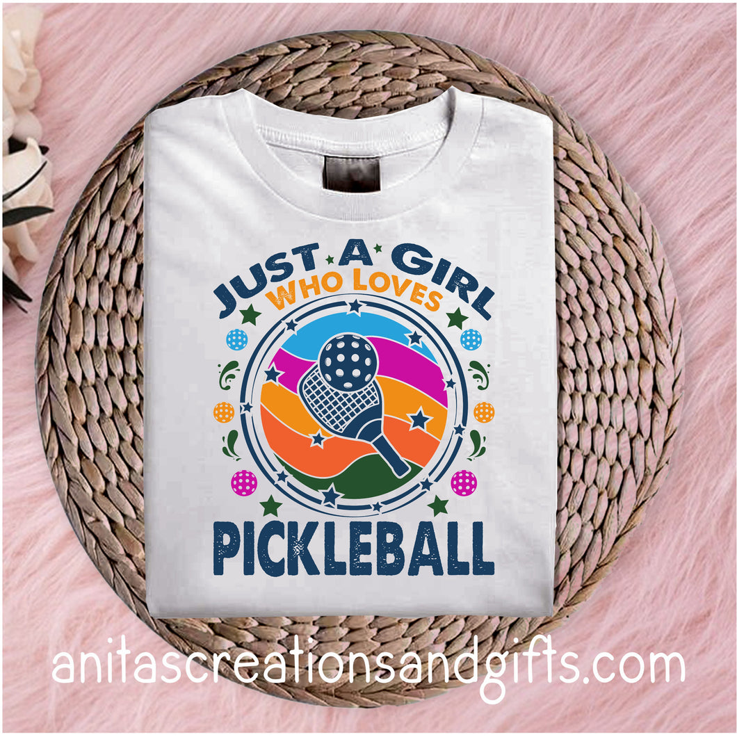 Just a girl who loves Pickleball