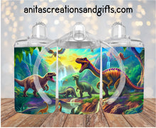 Load image into Gallery viewer, Dinosaur kids sippy/tumbler
