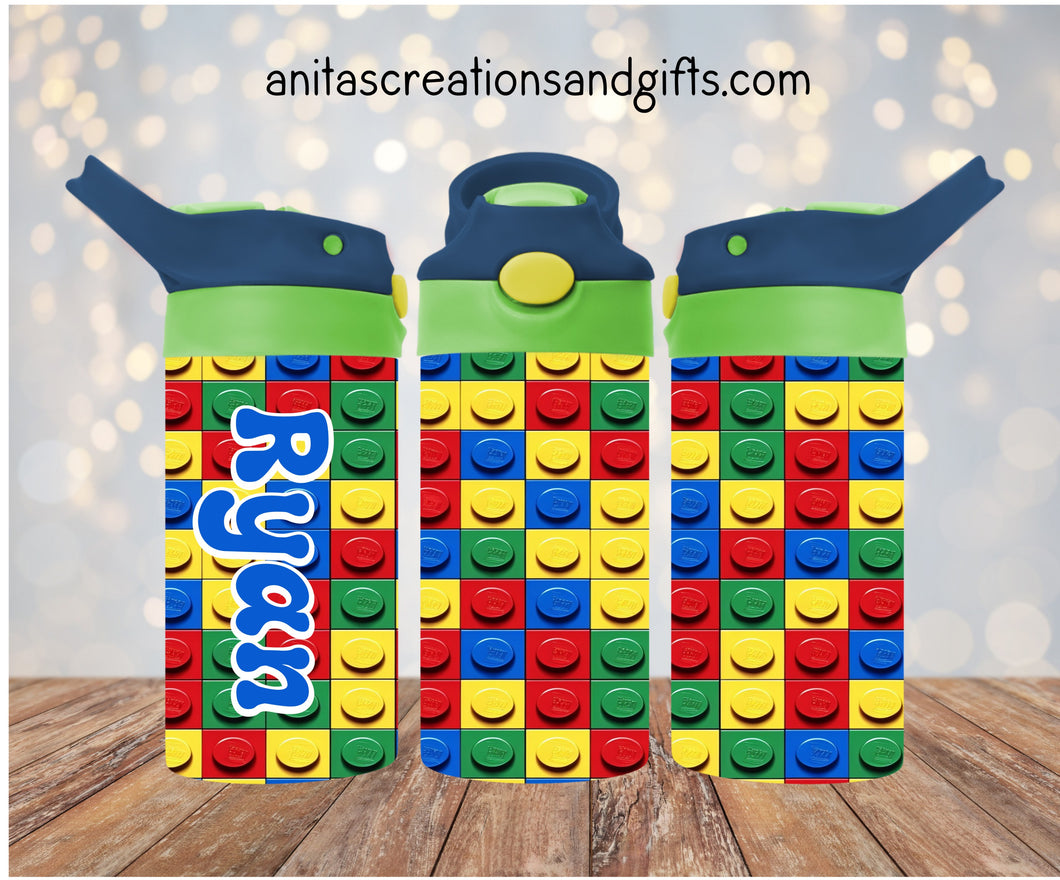 Lego blocks Insulated Water Bottle