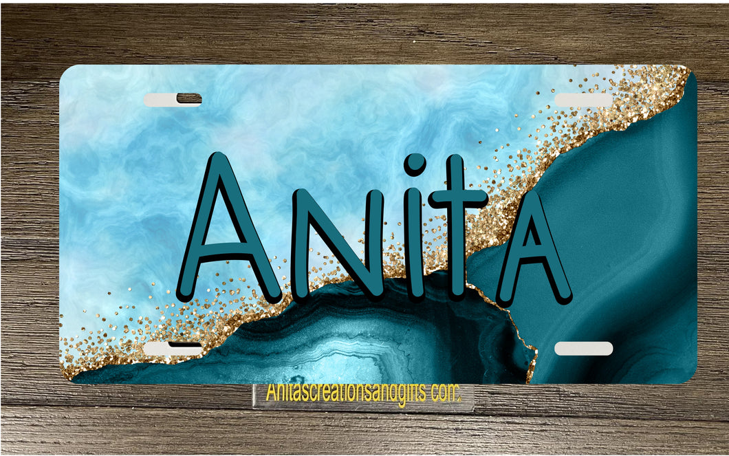 Colorful License Plate