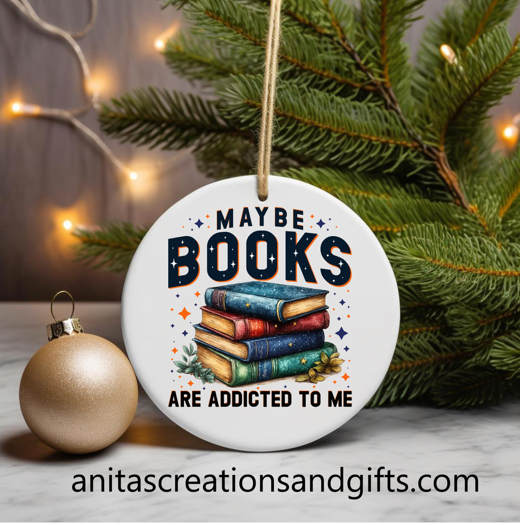 Book Lover ornament