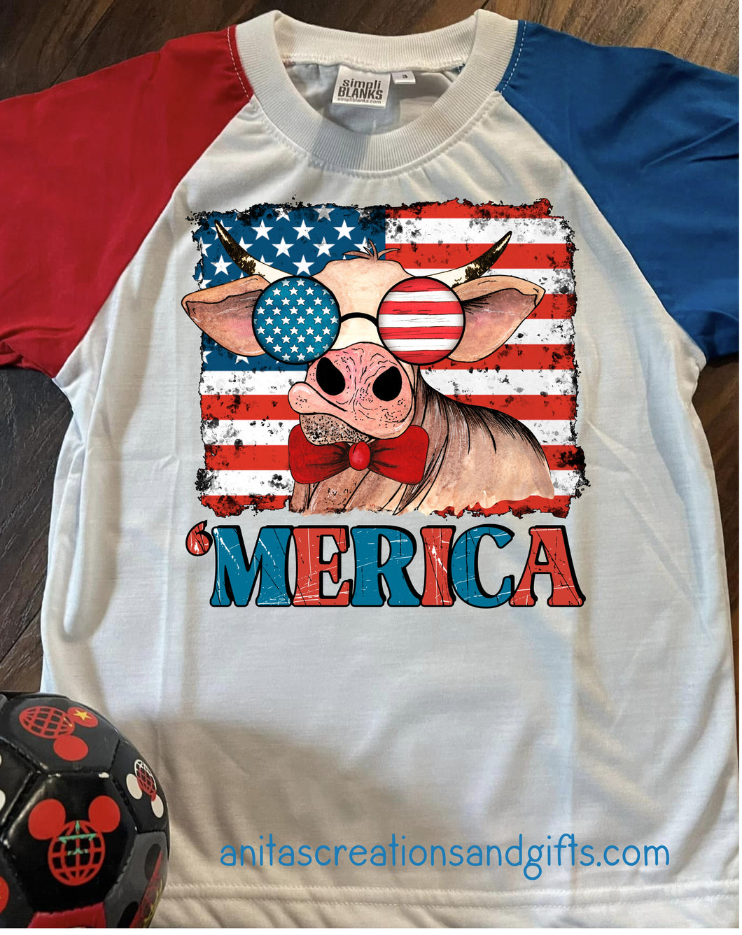 'Merica Pig style shirt