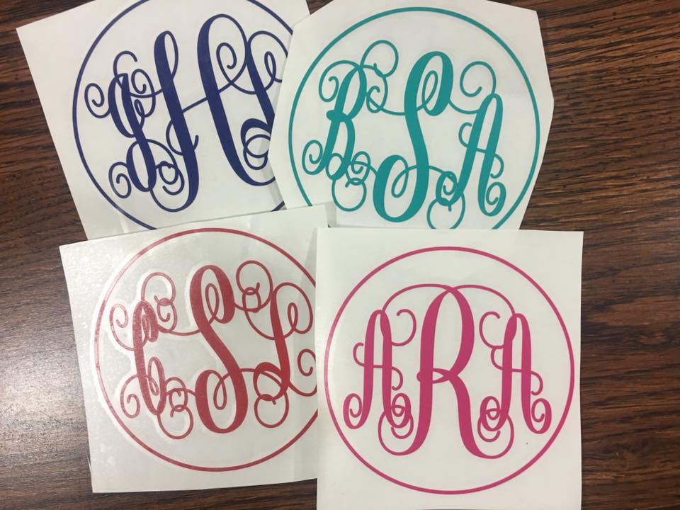 Monogram Decal