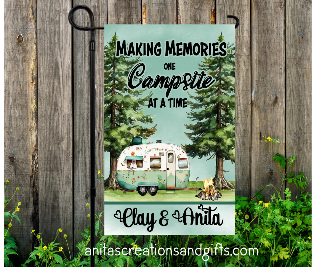Making Memories one campsite at a time - personalized