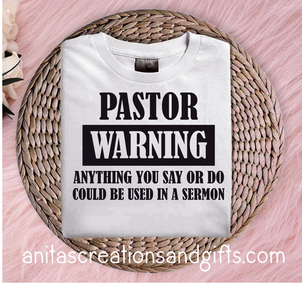 Pastor Warning