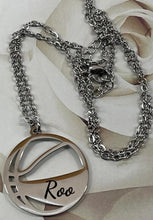Load image into Gallery viewer, Personalized Basketball Necklace
