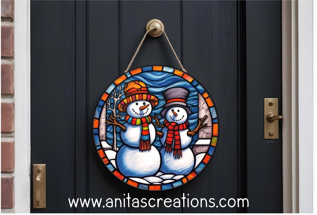 Snowmen friends