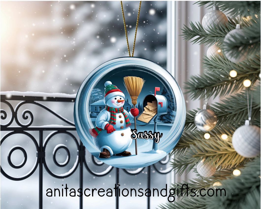 Snowman Ornament